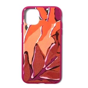 Apple iPhone 13 Pro Case Antimicrobial Heyday Purple Fuscia Floral